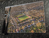 Wooden cork placemat showing Aerial Photograph of Worthing - Woodside Road