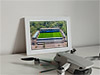 Framed Poster showing Aerial Photograph of Wycombe Wanderers - Adams Park Framed Poster showing Aerial Photograph of Wycombe Wanderers - Adams Park