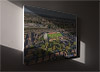 Fine Art Canvas showing Aerial Photograph of York City - Bootham Crescent
